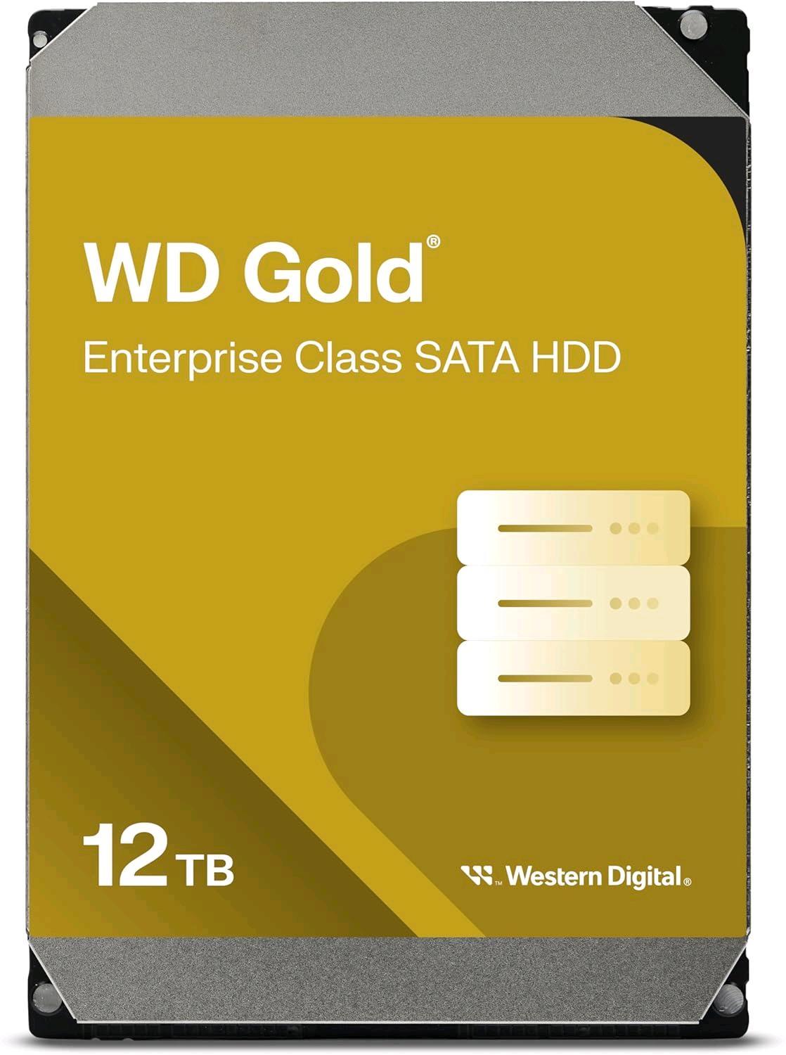 WESTERN DIGITAL HDD GOLD 12TB 3.5 SATA 6GBS …